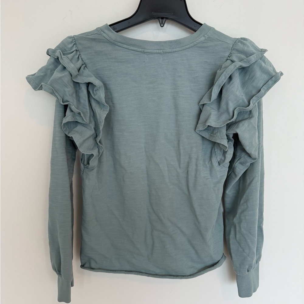 Nation LTD Xenia Ruffled Sleeve Top - Picture 7 of 7